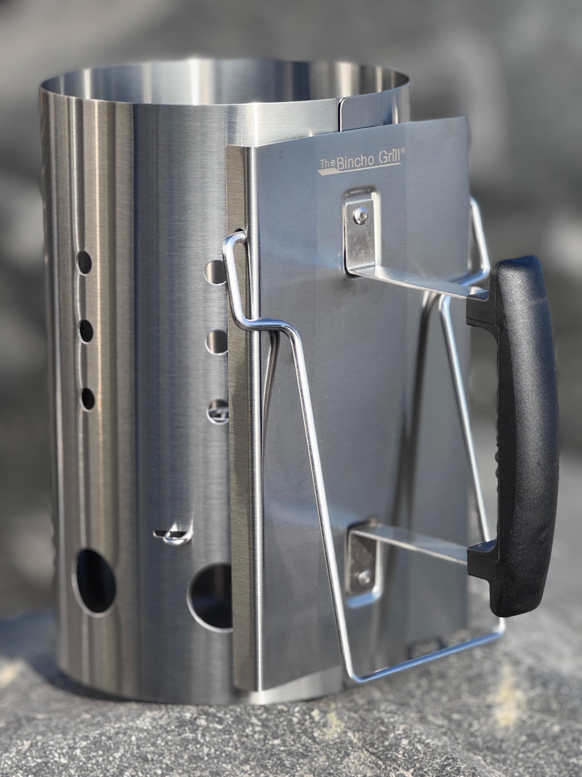 Amazon.com : The Bincho Grill Stainless Steel Charcoal Chimney