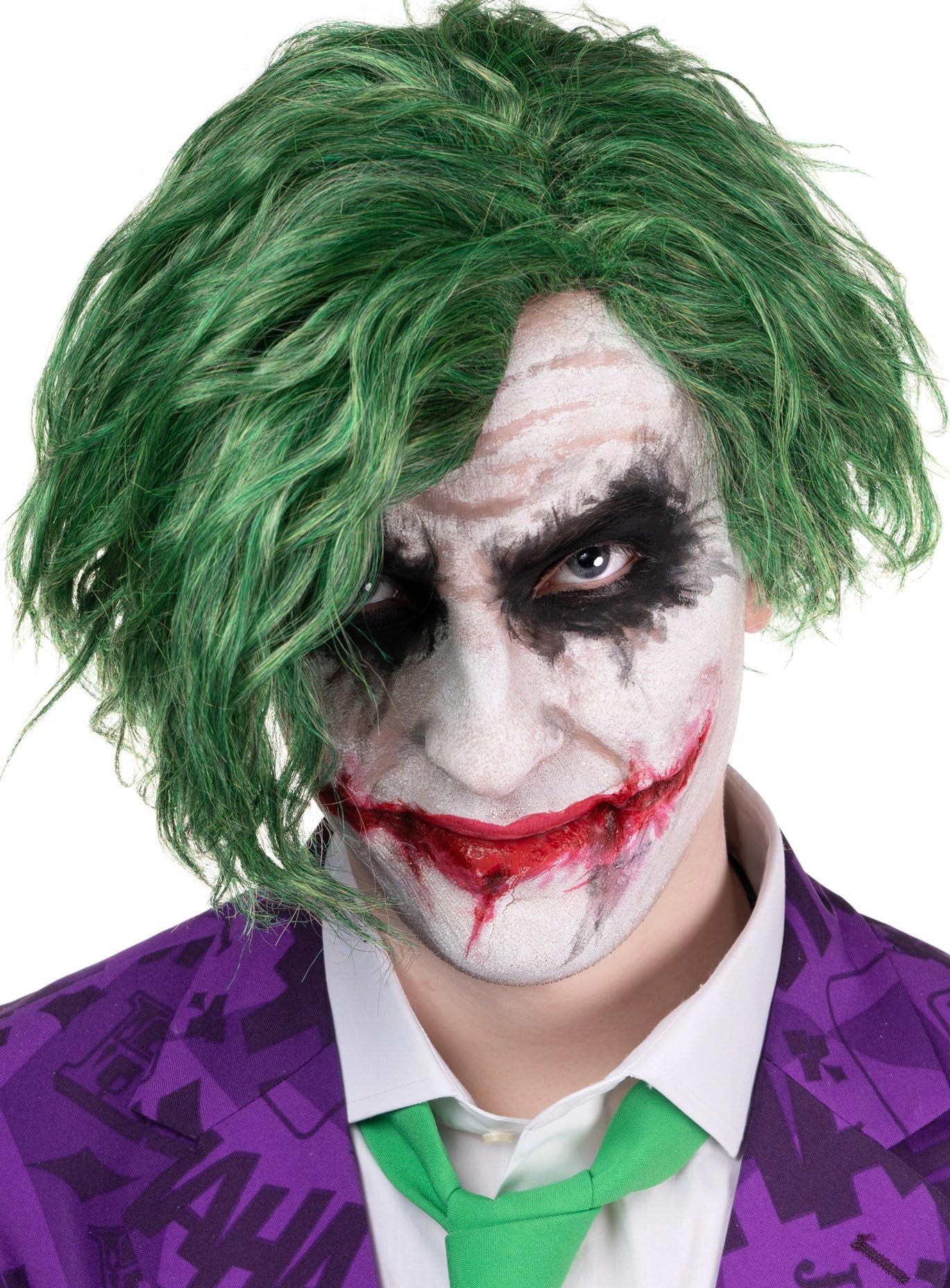 Set di trucco di alta qualità per Halloween - Clown criminale - Joker - Trucco per travestimenti - Carnevale e festa a tema