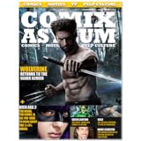 black iron magazine rack ENHANCED DESIGN Comix Asylum Magazine