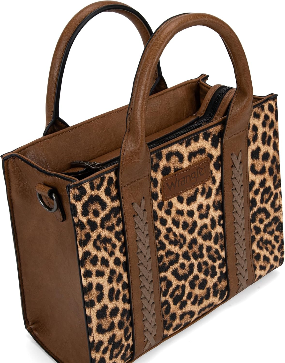 Wrangler Medium Tote Bag for Women Designer Satchel Handbags Top-handle Purses with Strap - Image 4