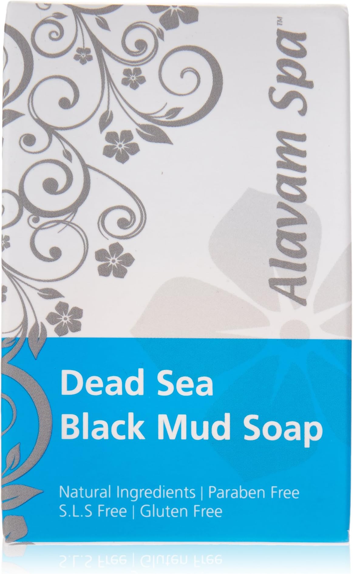 Alavam Spa Natural Dead Sea Mud Soap, 4.8 Ounce