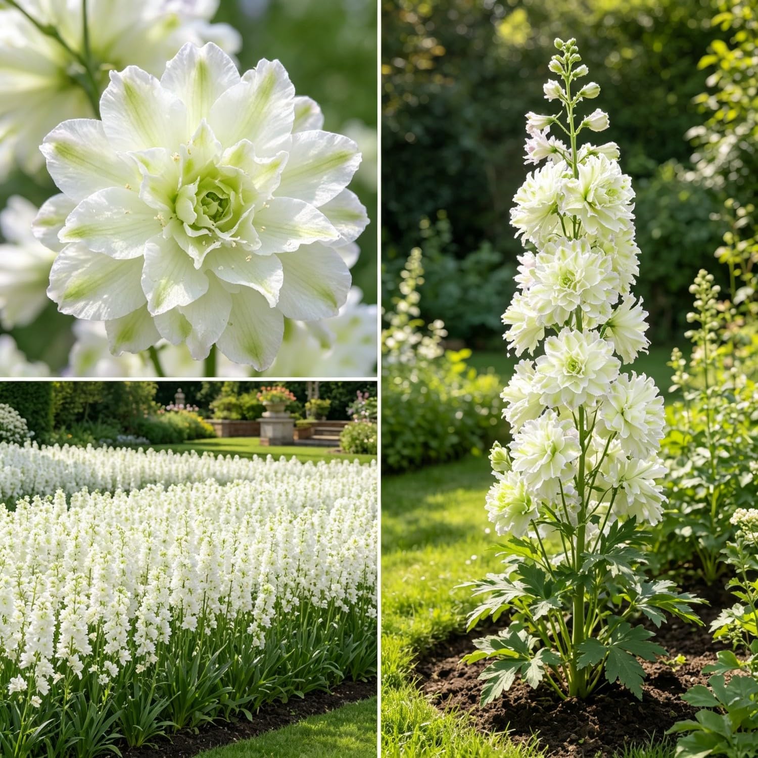 Delphinium（Larkspur） Seeds –Hardy,Perennial,Vibrant Floral Display Garden