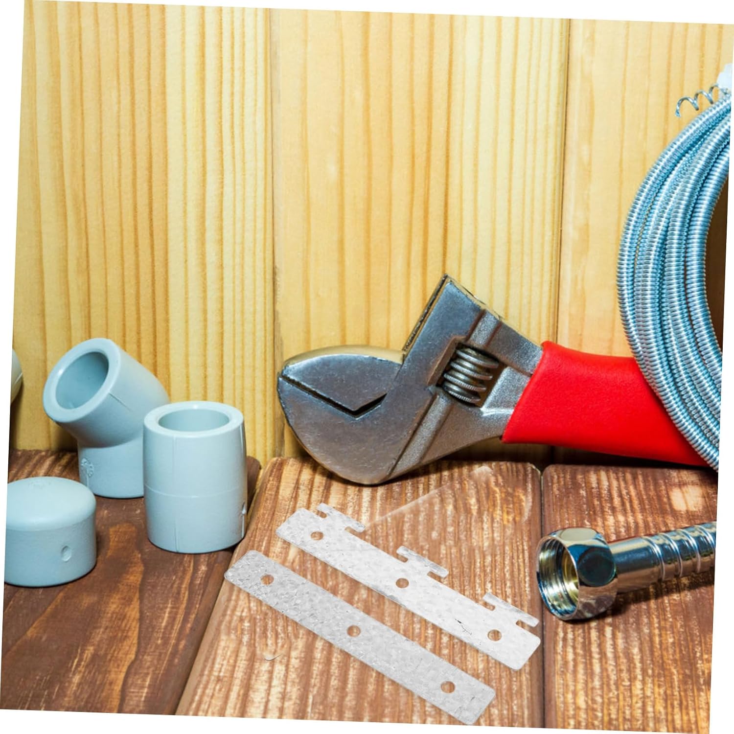 5pcs Plastic Strip Curtain Mount Bracket Easy Installation Curtain Hardware for Secure and Use Any Space