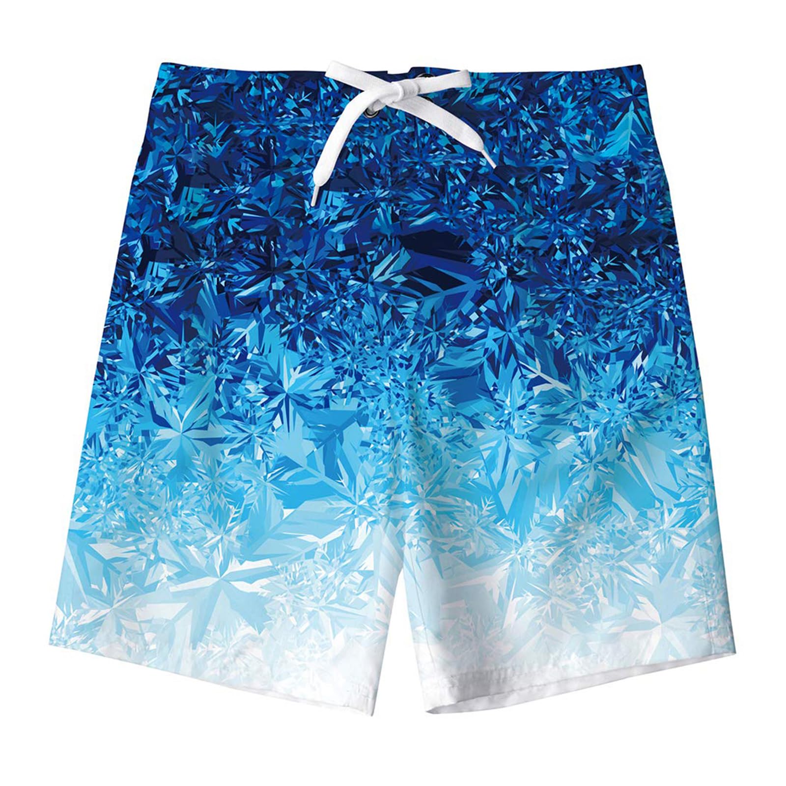 SFreeBo Badehose Jungen 3D Druck Schnelltrocknend Badeshorts Kinder Elastische Taille Schwimmhose Jungen mit Netzfutter Taschen Sommer Urlaub Strandshorts 7-14 Jahre