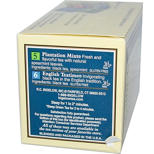 Miniatura 3 de Paquete surtido de seis variedades de té surtido, 18 bolsas (S)