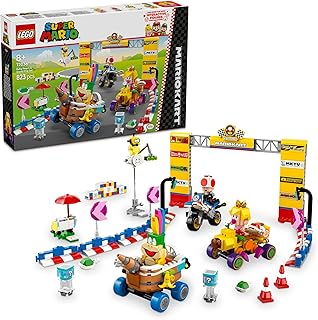 レゴ(LEGO) スーパーマリオ マリオカート(TM) – ベビィピーチ と グランプリ セット マリオカート おもちゃ 玩具 誕生日 プレゼント ブロック 男の子 女の子 子供 8歳 9歳 10歳 小学生 マリオ グッズ ゲーム 72036