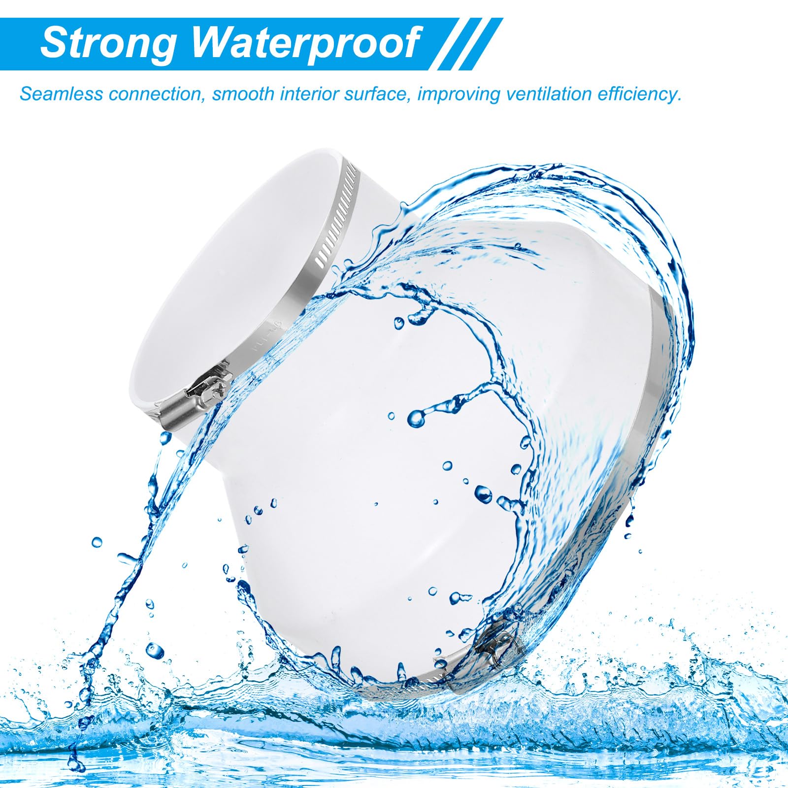 PATIKIL 6 Inch to 4 Inch Duct Reducer - Image 4