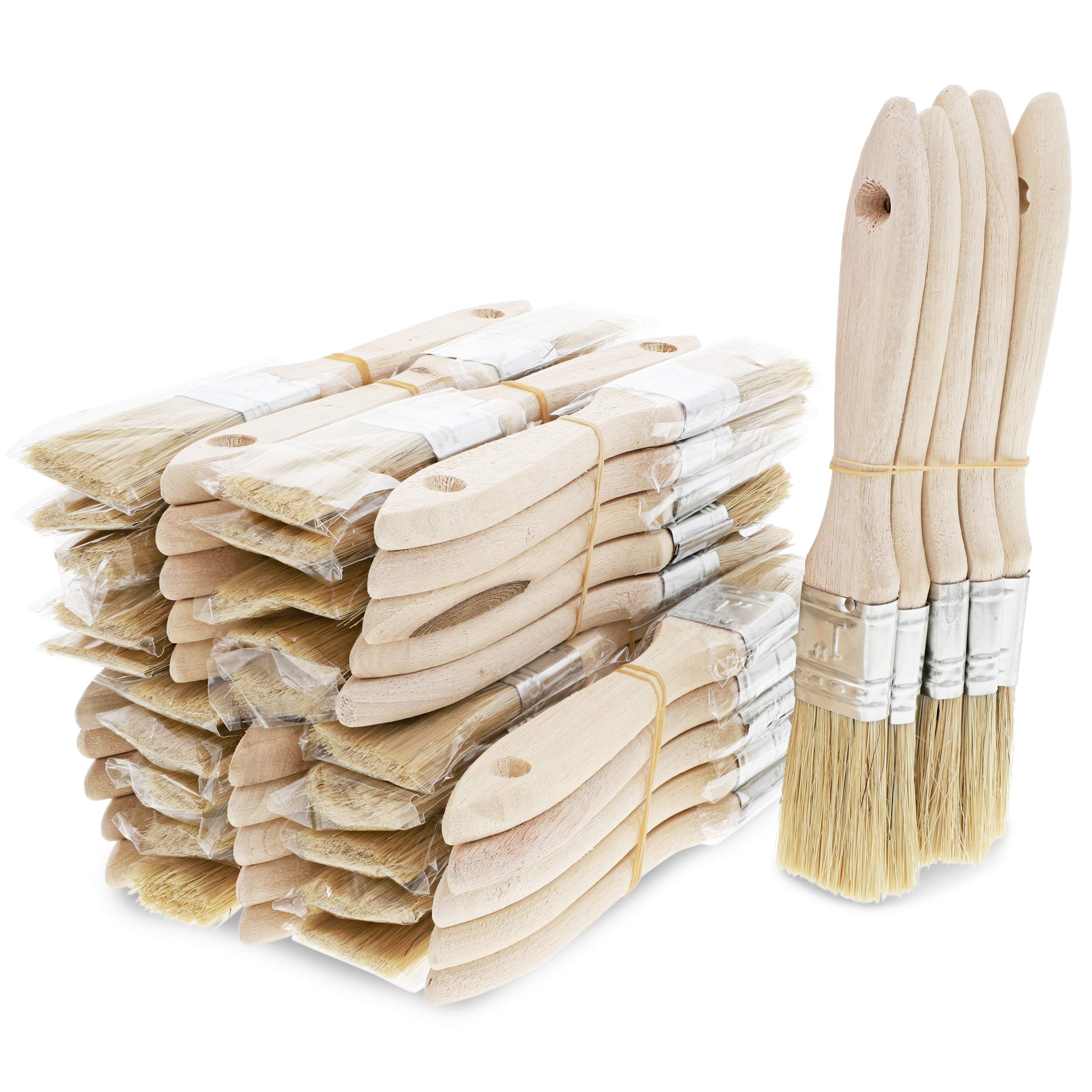 Paint and Chip Paint Brushes (50 Pack), 2.5 x 17.8 cm