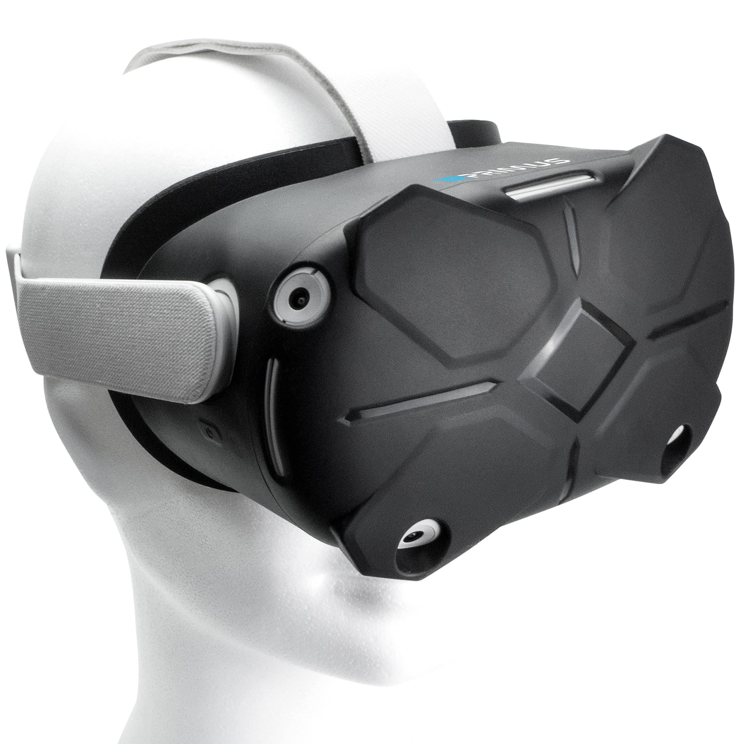 VR PRIMUSCover - Protective Case Compatible with Oculus (Meta) Quest 2 - Silicone Cover Accessories - Black