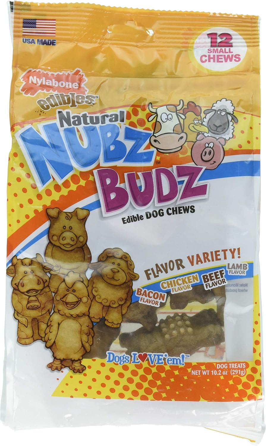 nylabone nubz budz
