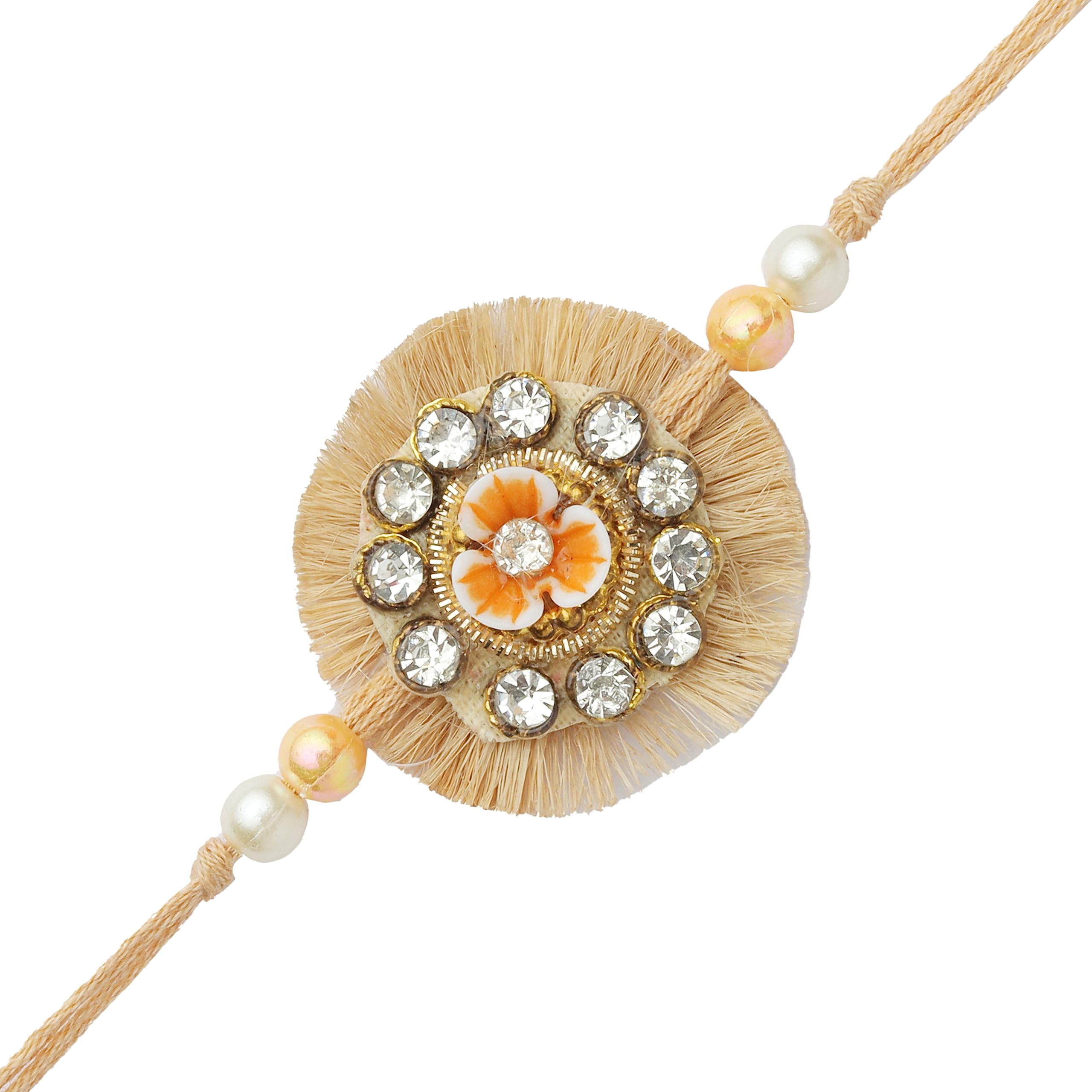 Set Of 4 Rakhi For Brother Thread Bracelet For Bhai Bhabhi Bhaiya Veera