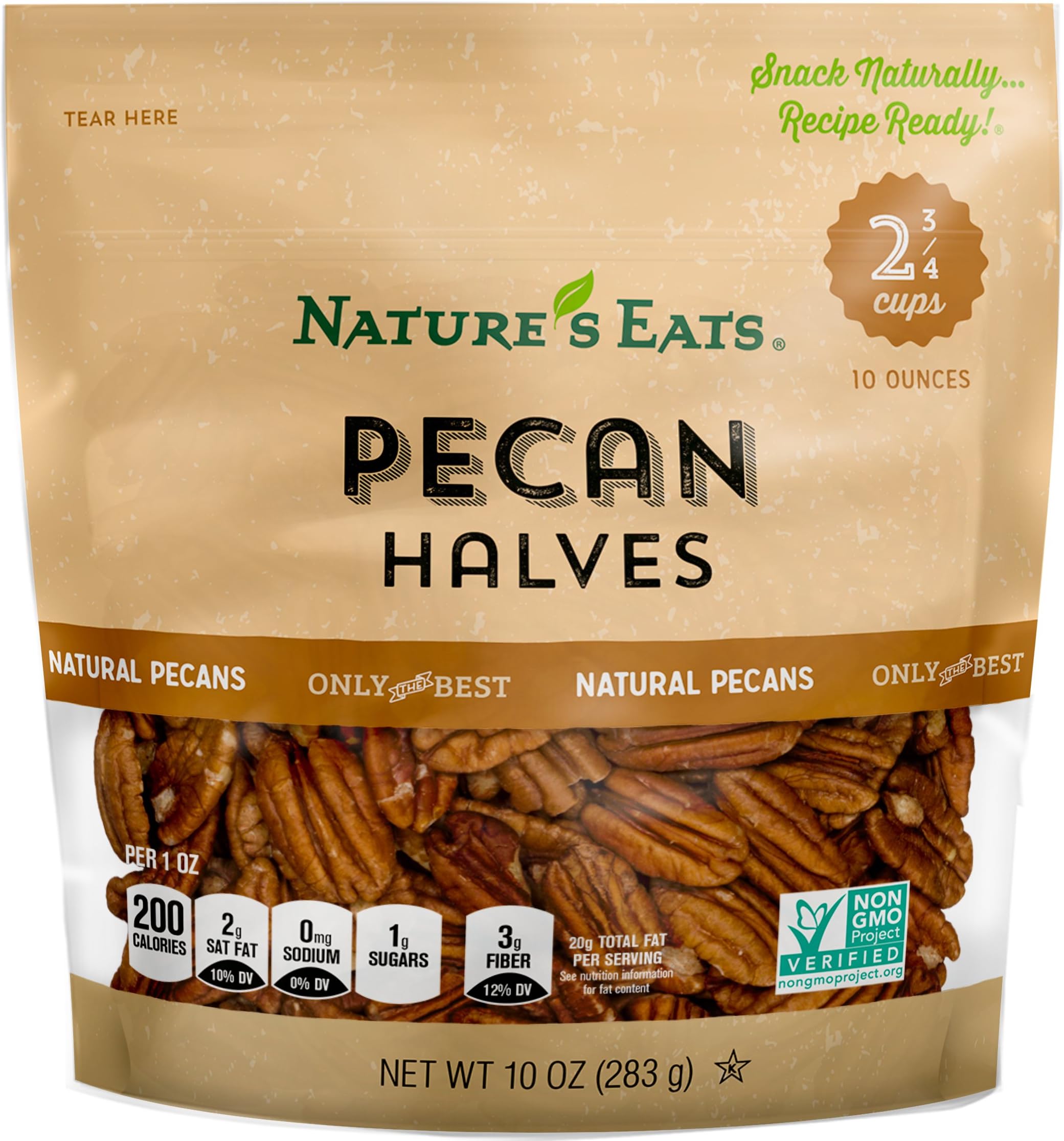 Nature's EatsPecan Halves, 10 Ounce