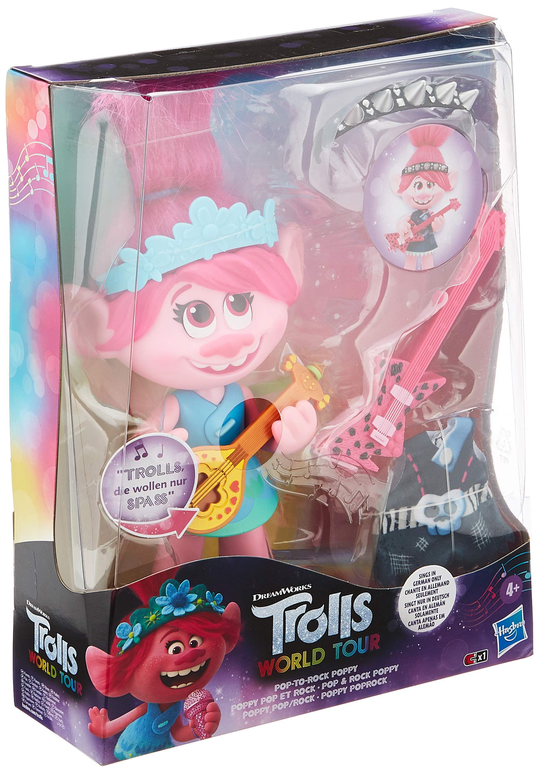 DREAMWORKS TROLLS Pop & Rock Poppy, singende Puppe