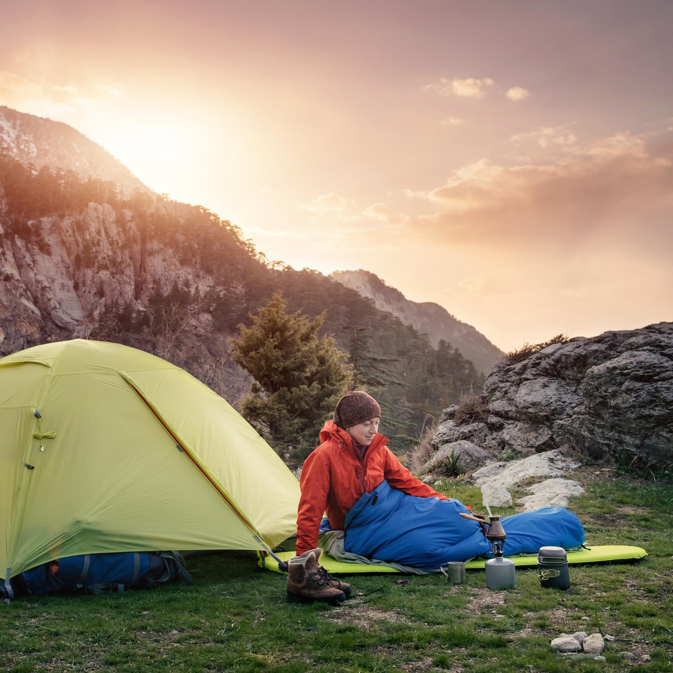 Froyak Schlafsack 200 x 80 cm - Komfortabler Deckenschlafsack, Ideal fr  Camping, Wandern und Outdoor-Abenteuer - Schlafen Sie Tief und Erholt Unter  den Sternen! (Blau) : Amazon.de: Sport & Freizeit