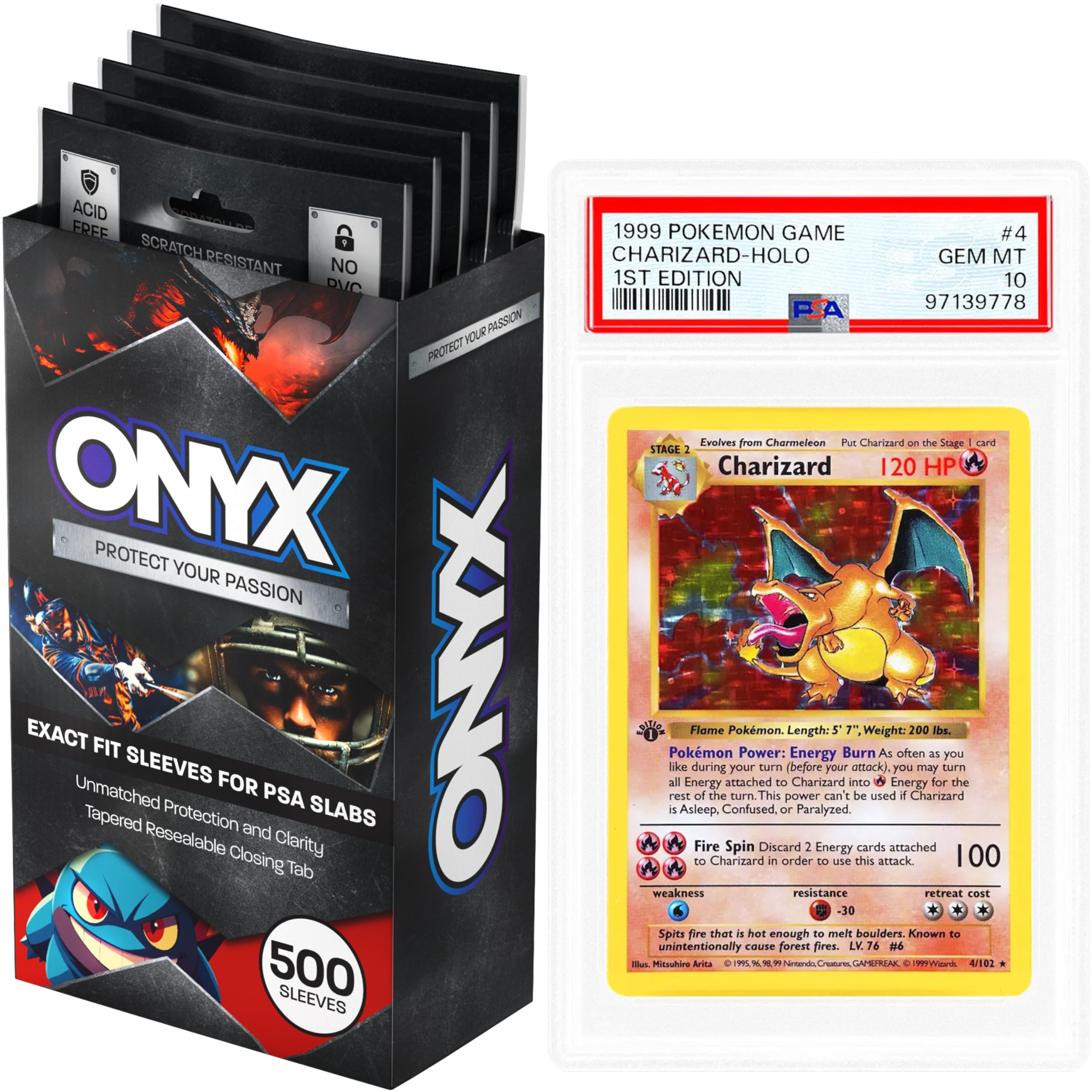 Amazon.com: ONYX PSA Slab Sleeves