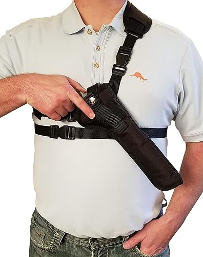 Miniatura 2 de Funda para pistola de pechohombro  Se adapta a revólveres de pólvora negra con un barril de 4 a 9 pulgadas