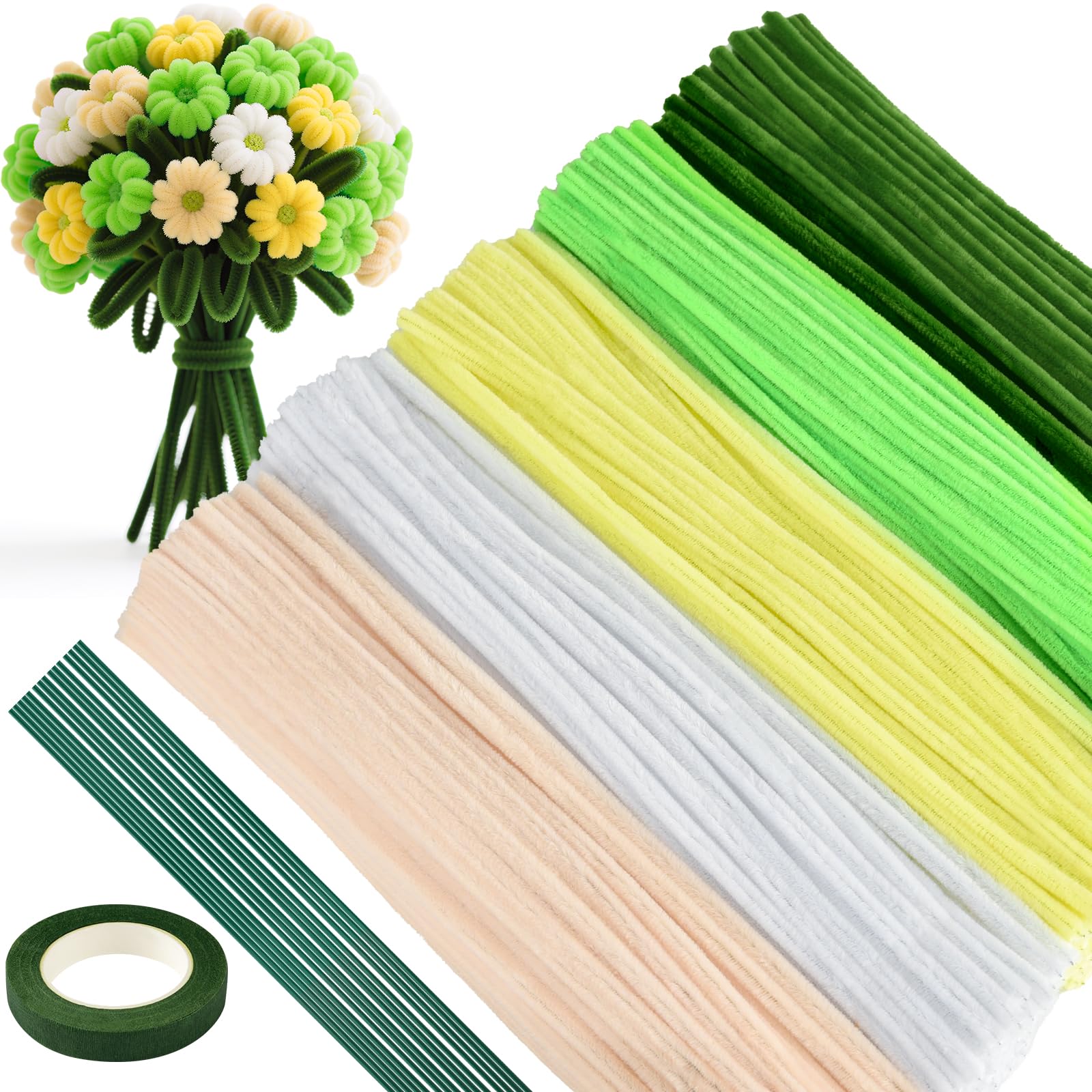 ASTARON 521 Pcs Pipe Cleaners Craft Set