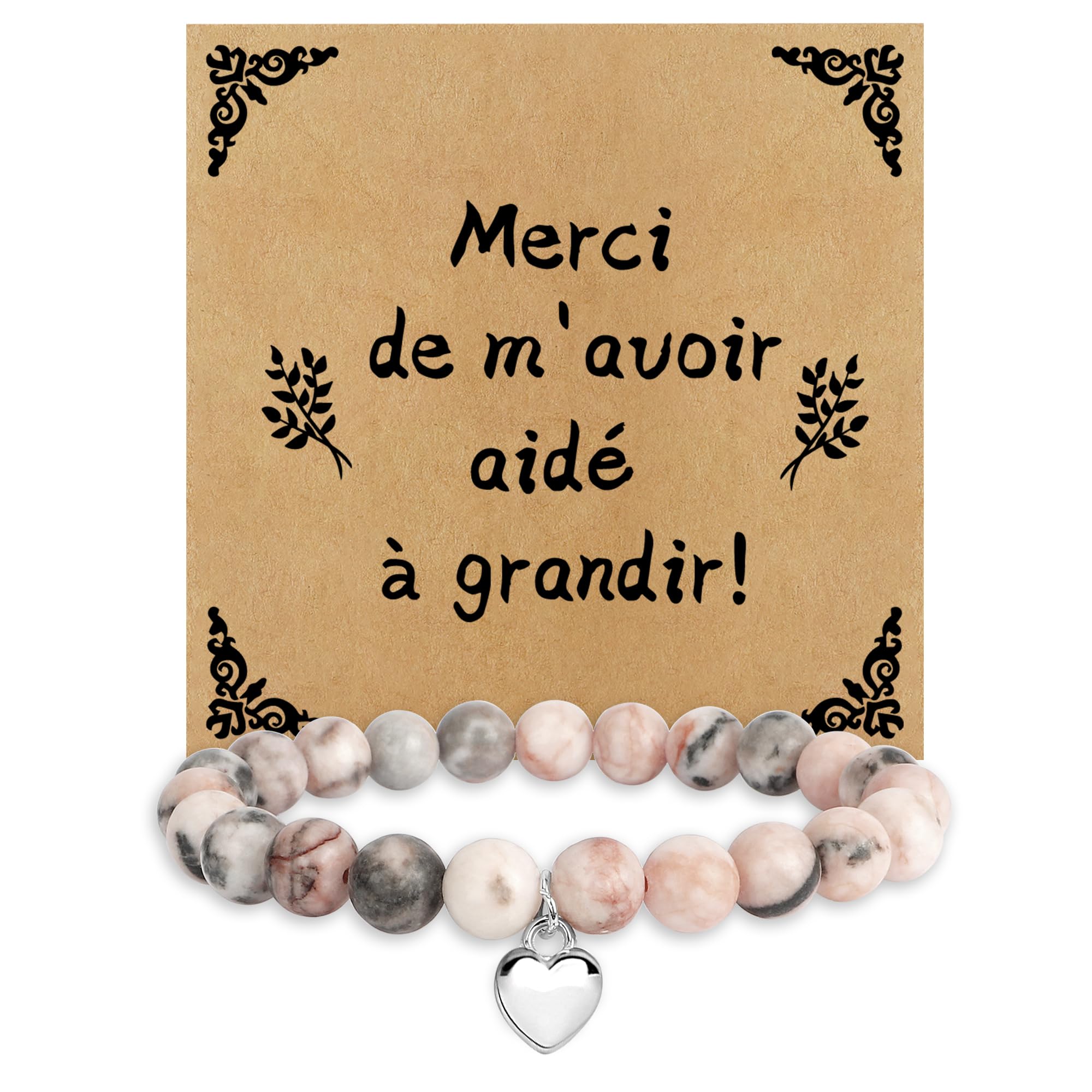 Cadeau Atsem Maitresse D'école Maitre - Merci Atsem Cadeau Maîtresse Fin D'année Retraite Noel,Bracelet Femme