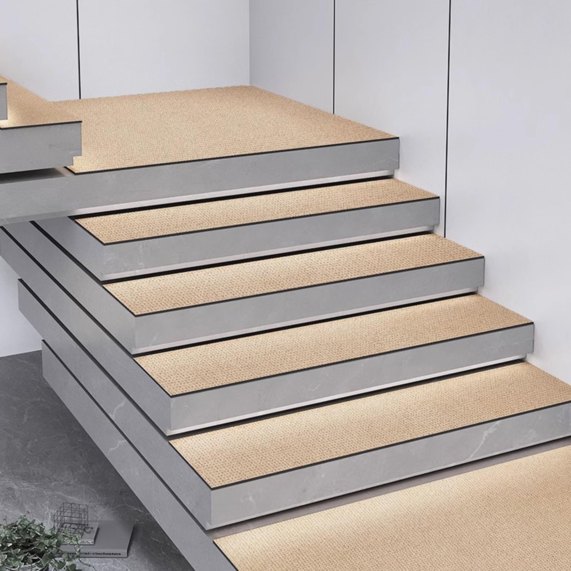 Almohadillas para escaleras antideslizantes de interior que evitan caídas de personas mayores