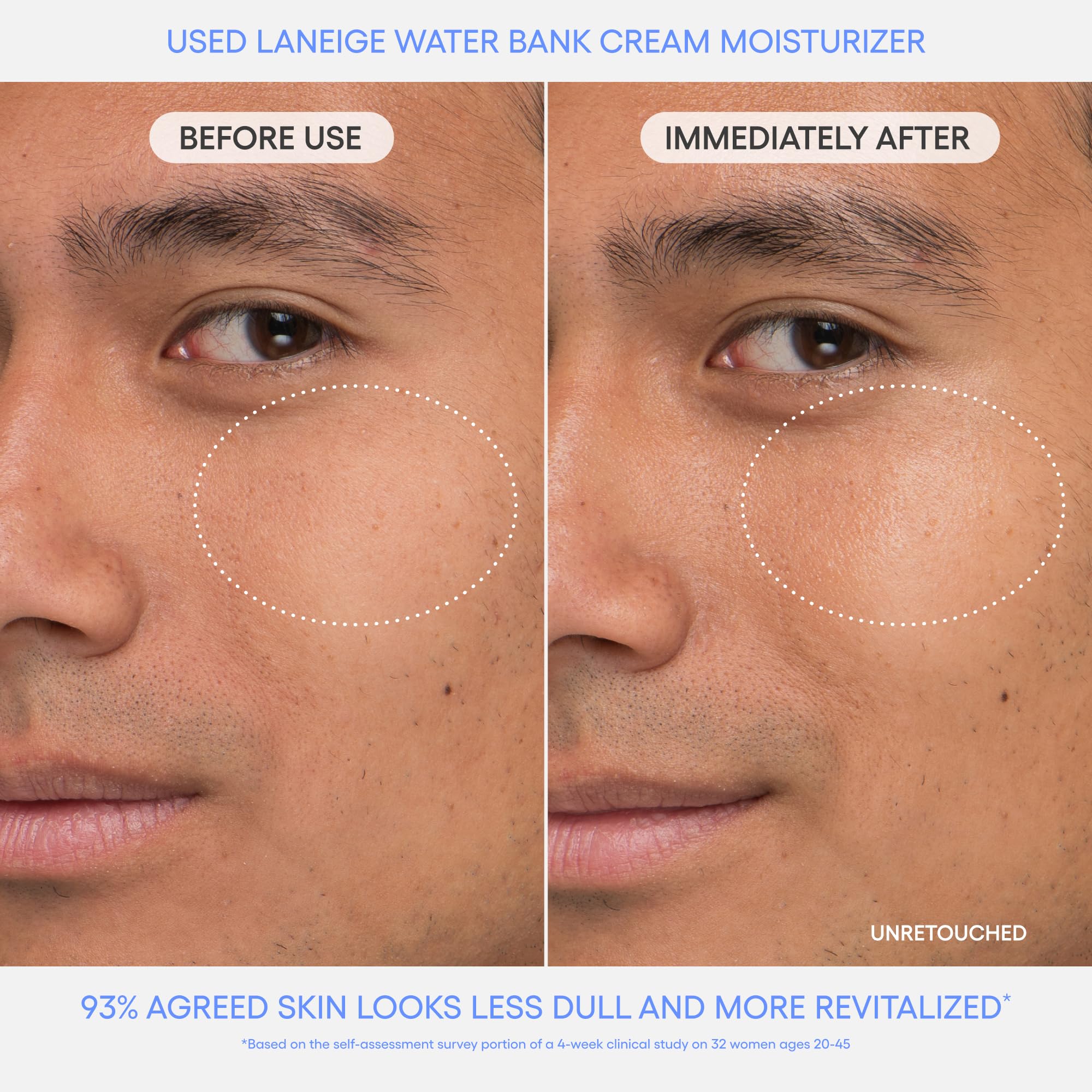 LANEIGE Water Bank Blue Hyaluronic Cream Moisturizer (Feuchtigkeitscreme)