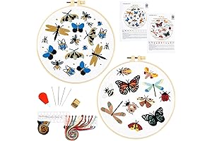 Beguiling Animal Embroidery: A Beginner's Paradise