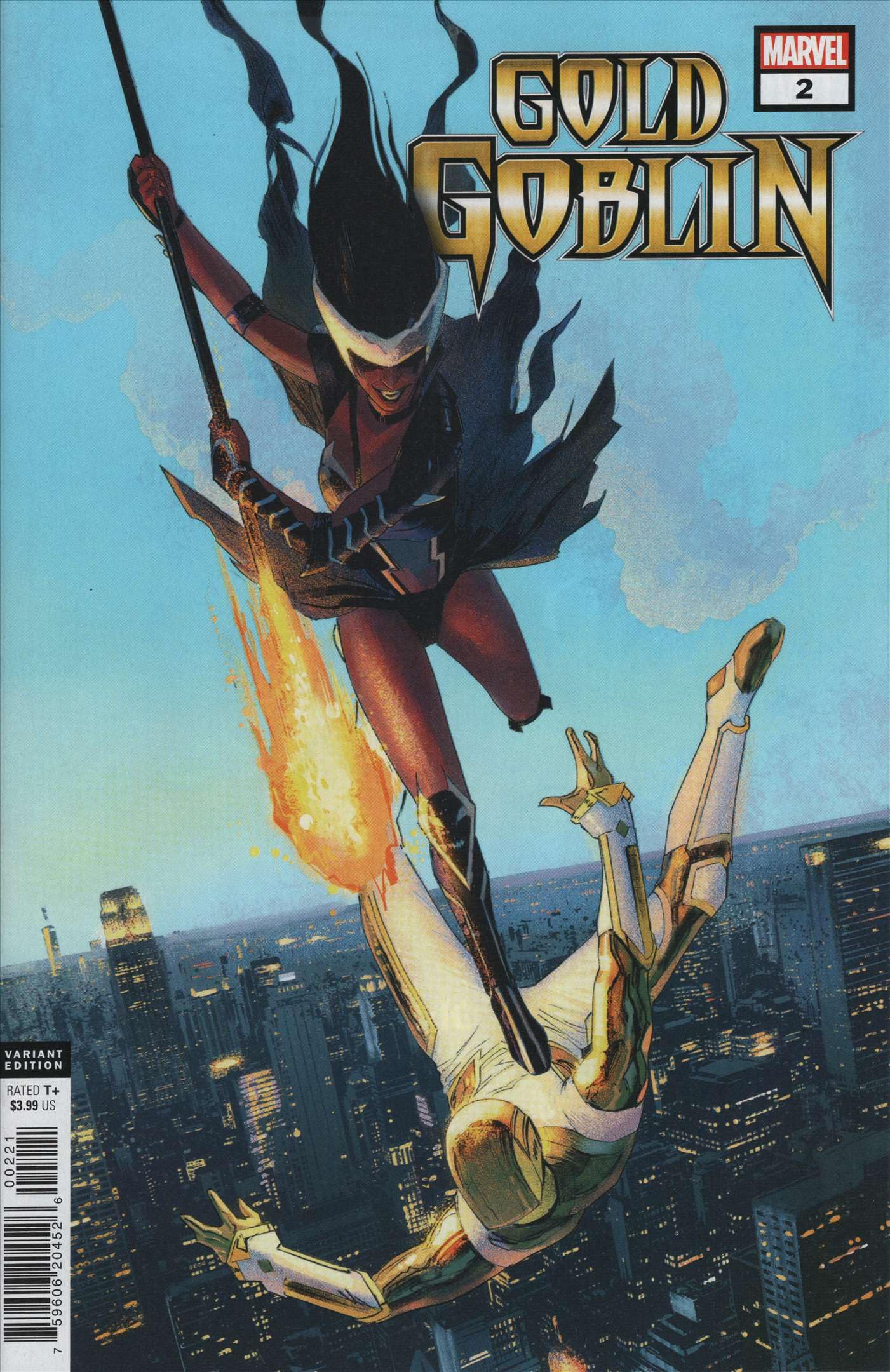 Amazon.com: Gold Goblin #2A Marvel | Comic Book Clayton Crain