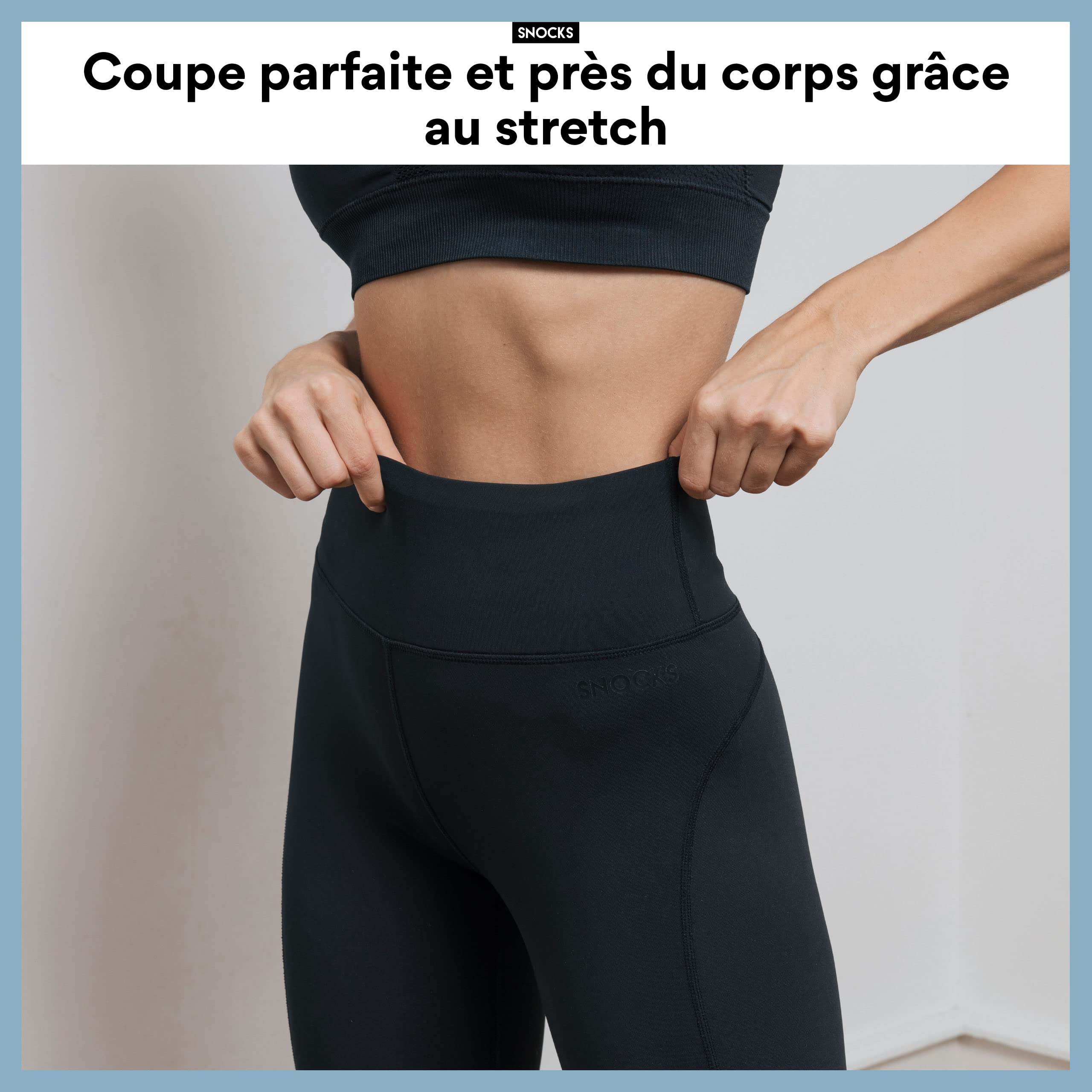 Snocks Legging Femmes Pantalon de Sport Taille Haute Femme Yoga, Pilates
