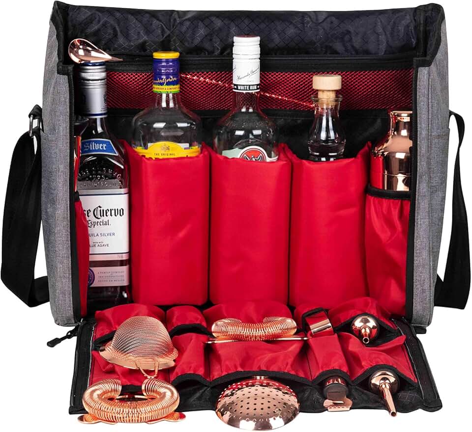 liquor suitcase