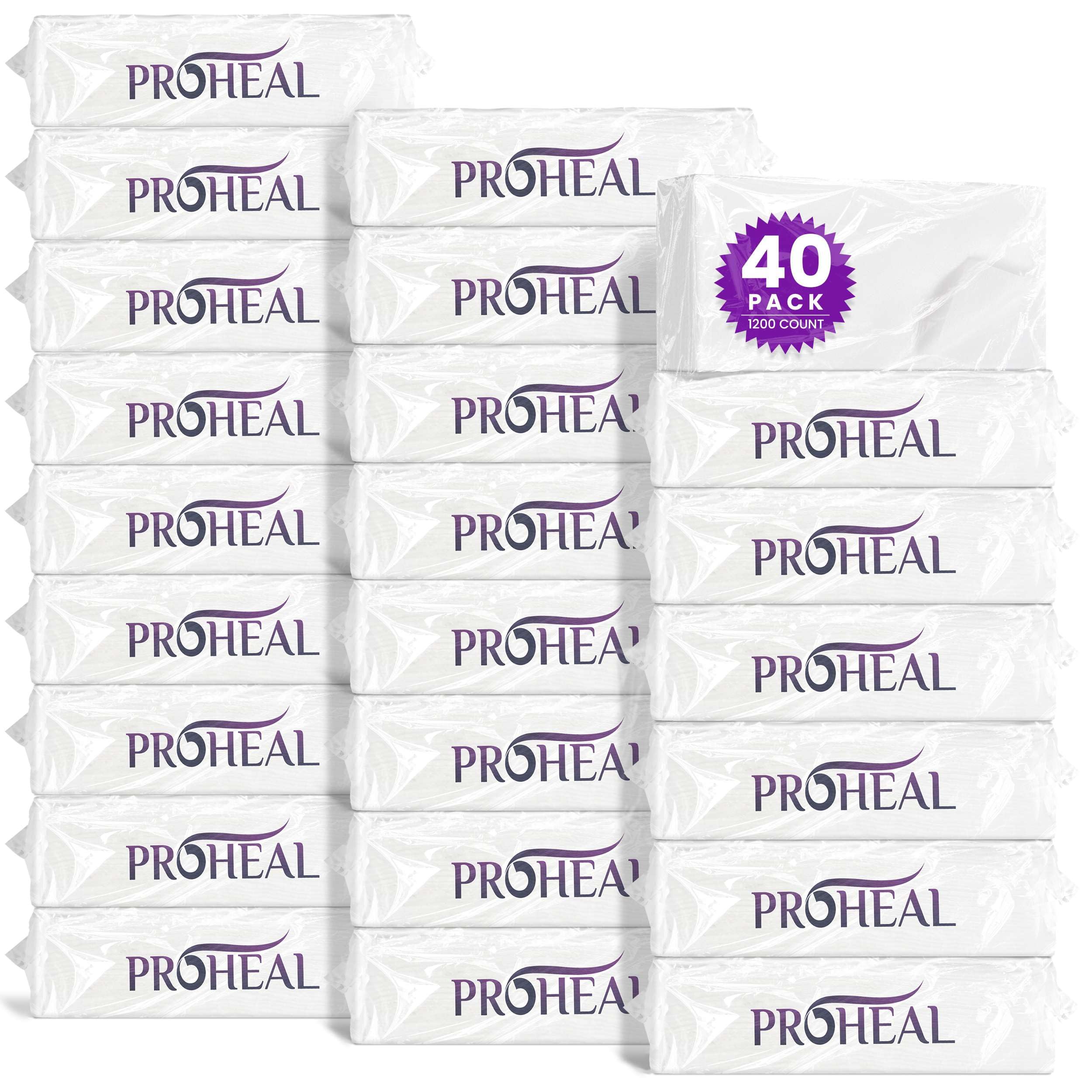 PROHEAL Disposable Dry Wipes for Adults & Baby 