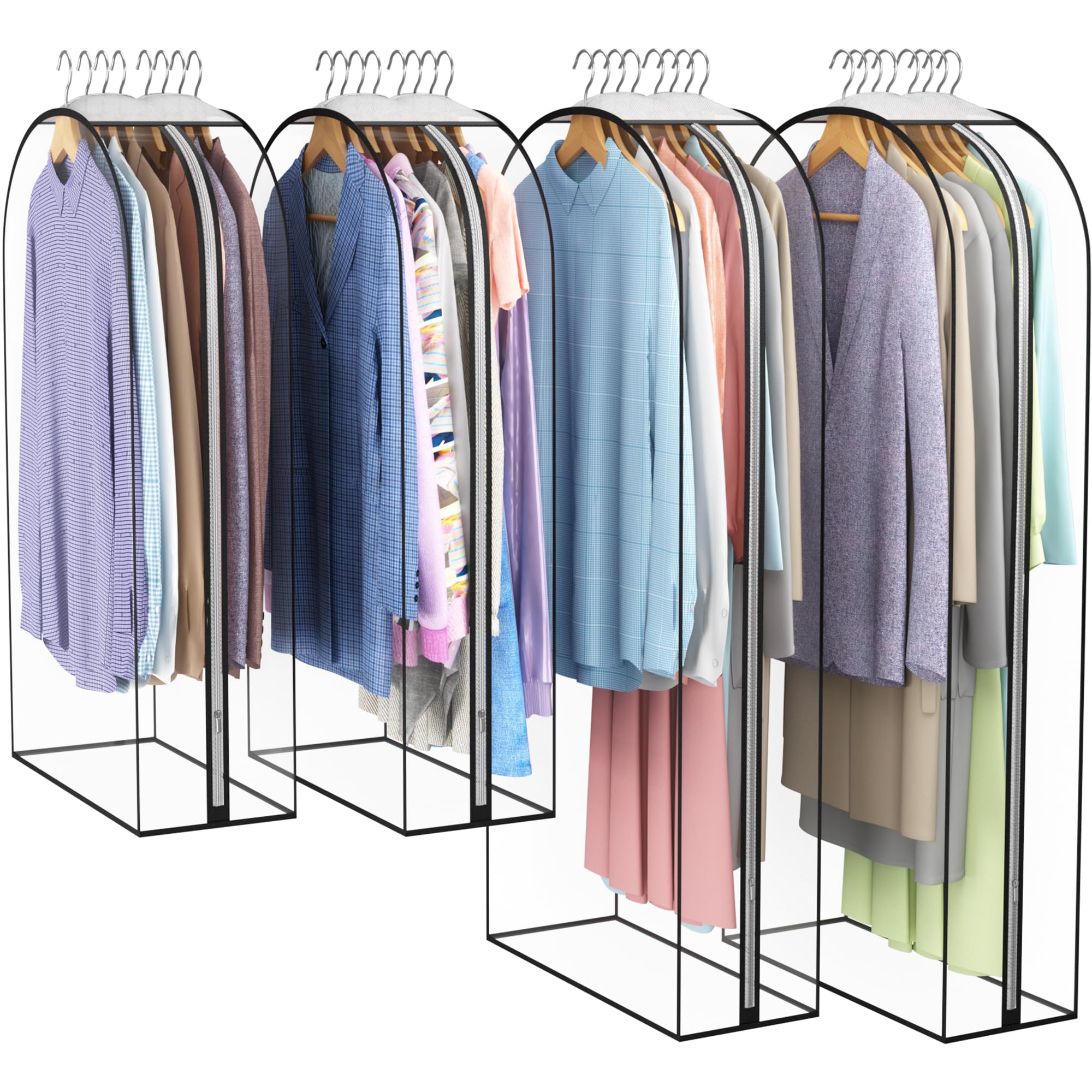 Liuoud Clear Garment Bag - clothing and closet storage | Mubboo