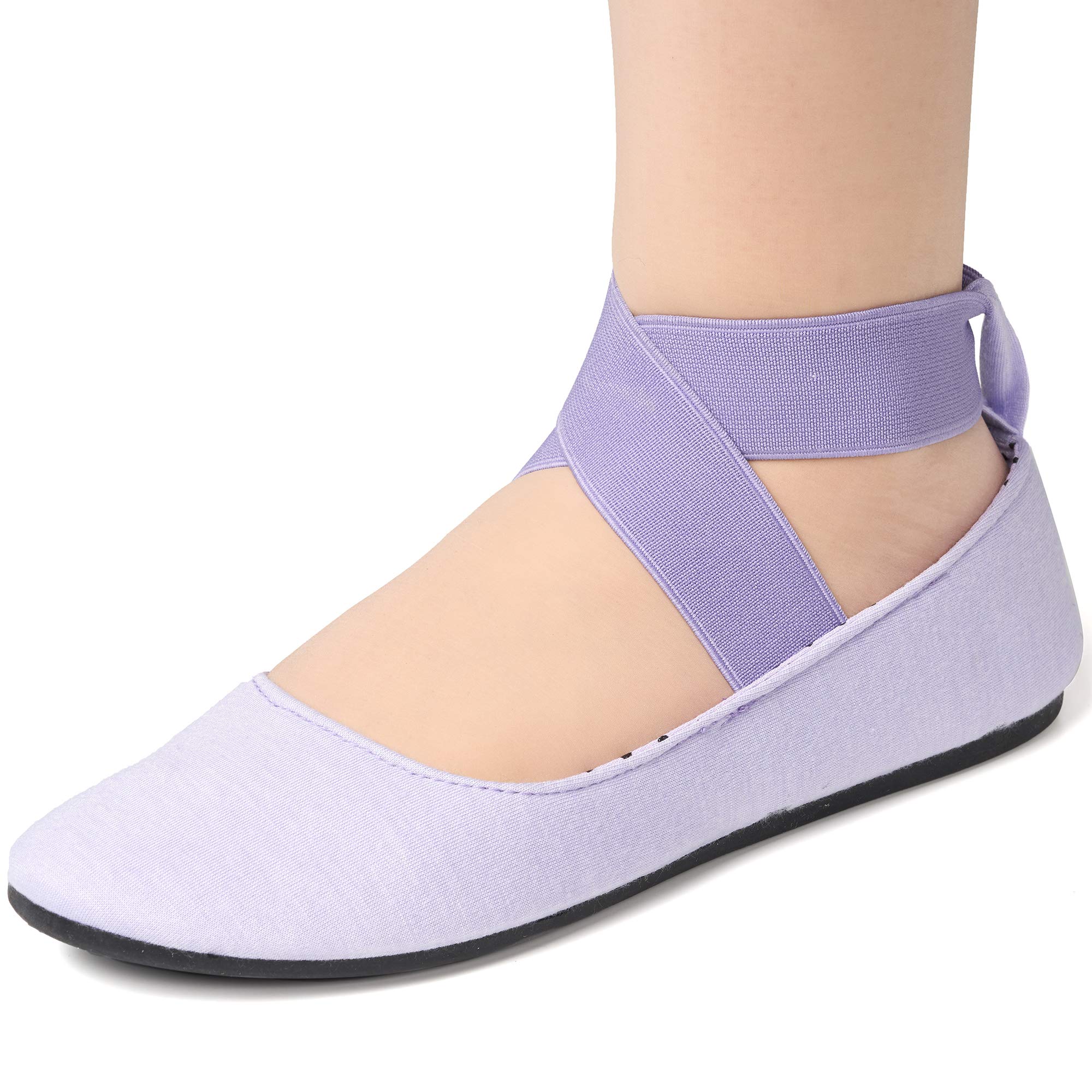 alpine swiss Ballerine da donna Peony Scarpe con cinturino alla caviglia elastiche Slip On Mocassini