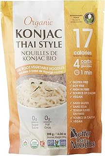 Better Than Foods Better Than Pasta Organic Konjac Thai Style Noodles, 398 Grams
