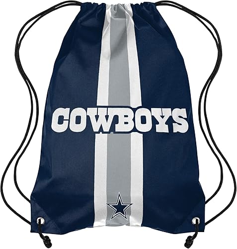 FOCO Mochila de viaje con logotipo del equipo de la NFL con cordón