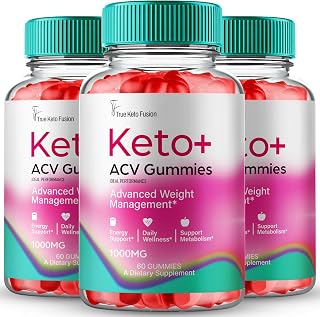 IDEAL PERFORMANCE True Keto Fusion Gummies, True Keto Fusion Keto ACV Supplement - Extra Strength, TrueKeto Fusion Keto + ACV Gummy, All Natural TrueKetoFusion Keto+ACV Premium Gummy Reviews (3 Pack)