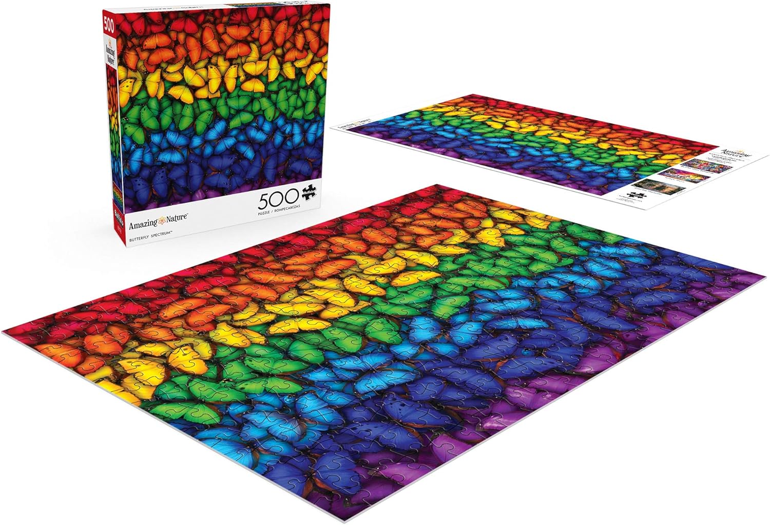 Buffalo Games - Butterfly Spectrum - 500 Piece Jigsaw Puzzle