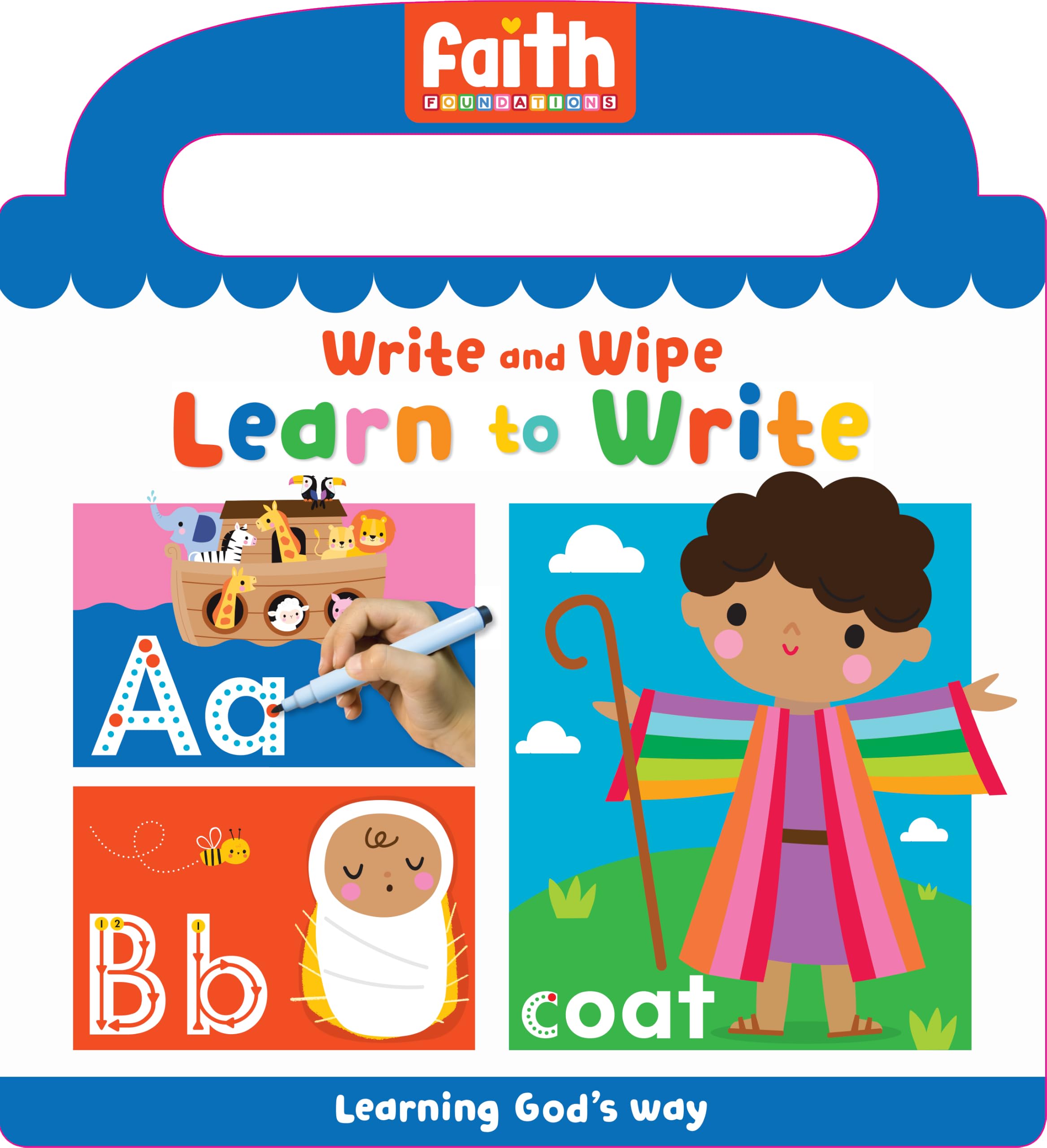 Write and Wipe - Learn to Write: Learning God's Way