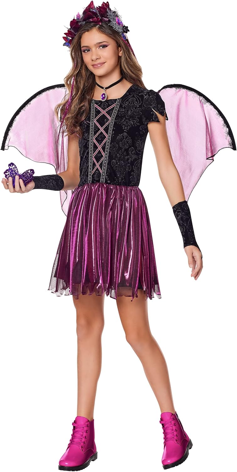 Spirit Halloween Kids Enchanted Fairy Costume | Fantasy Costume | 4-Piece Costume