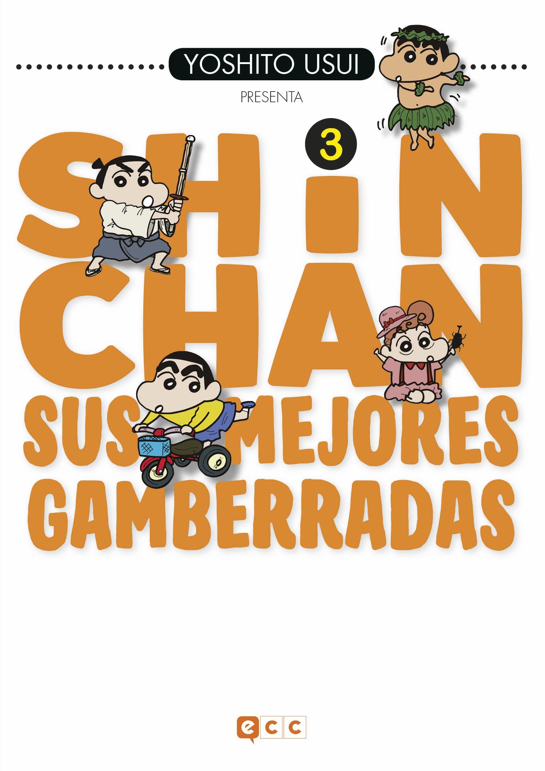 ECC Ediciones Shin-Chan: Sus mejores gamberradas núm. 03 (de 6)