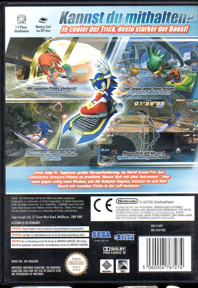 Sonic Riders