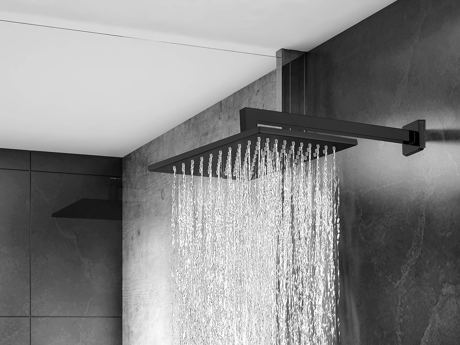 Ducha LorenQuadra Black 7034 B16 Lorenzetti