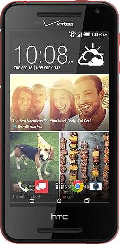 HTC Desire 612, color negro 8GB (Verizon Wireless)