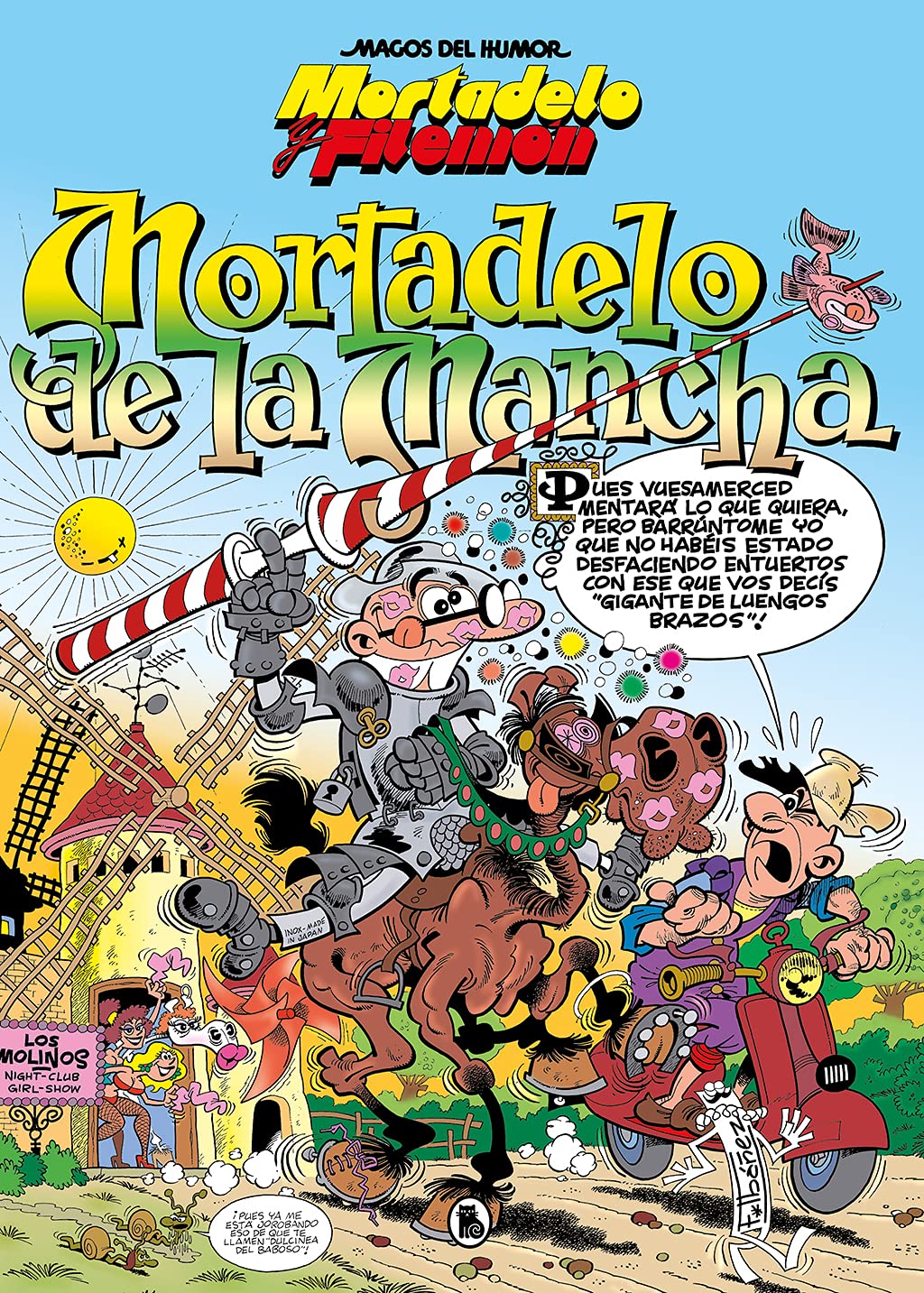 Mortadelo y Filemón. Mortadelo de la Mancha (Magos del Humor 103) (Bruguera Clásica)