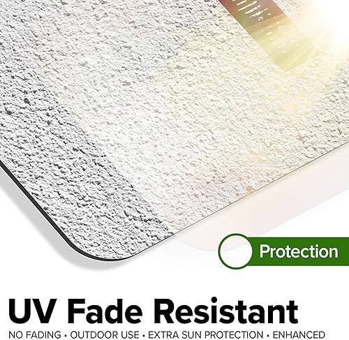 Miniatura 651 de My Sign Center - Letrero personalizado, 11 colores de fuente, 13 estilos de fuente, 4 opciones de agujero, 22 tamaños, 8 x 32 pulgadas, sin óxido,