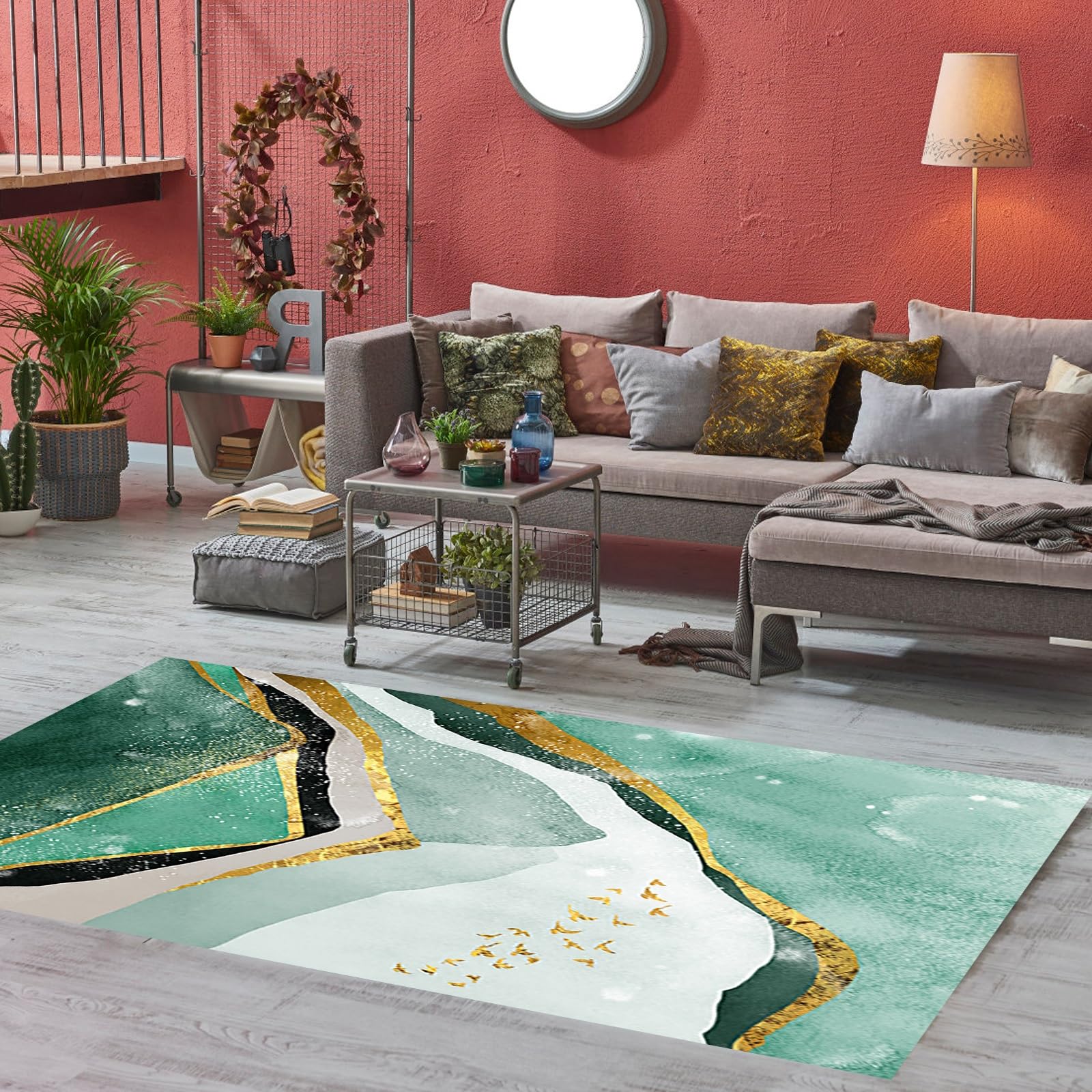 Tapis de salon chambre 40 x 330 cm tapis de cuisine doux lavable antidérapant couloir