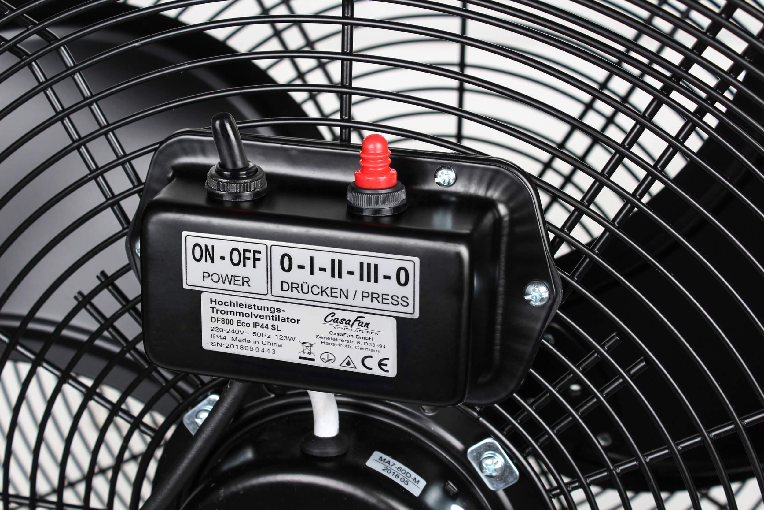 Casafan Trommelventilator DF800 Eco IP54 SL