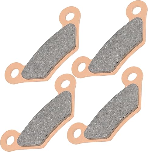 Miniatura 3 de Caltric 2 pastillas de freno delanteras o traseras compatibles con John Deere 4X2 4X4 Gator Hpx Diesel después de 090000