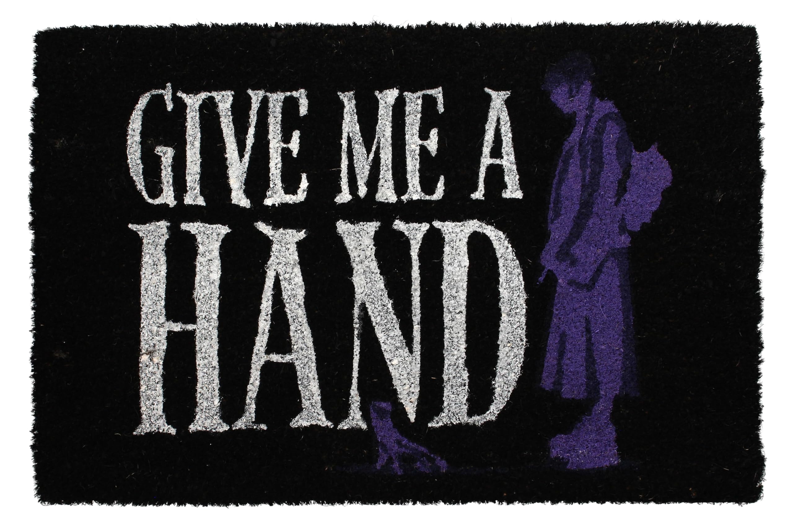 SD TOYS - Wednesday Give Me a Hand Doormat - Coconut Fibre and PVC - 60 x 40 cm