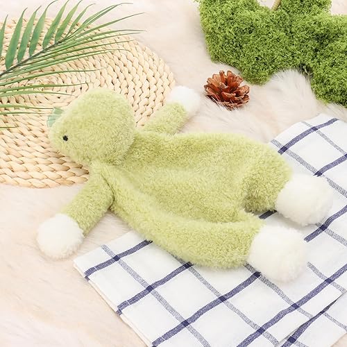 Miniatura 2 de Apricot Lamb Manta de seguridad de dinosaurios de peluche para acurrucarse para bebés, de peluche, diseño de dinosaurio, 10 pulgadas