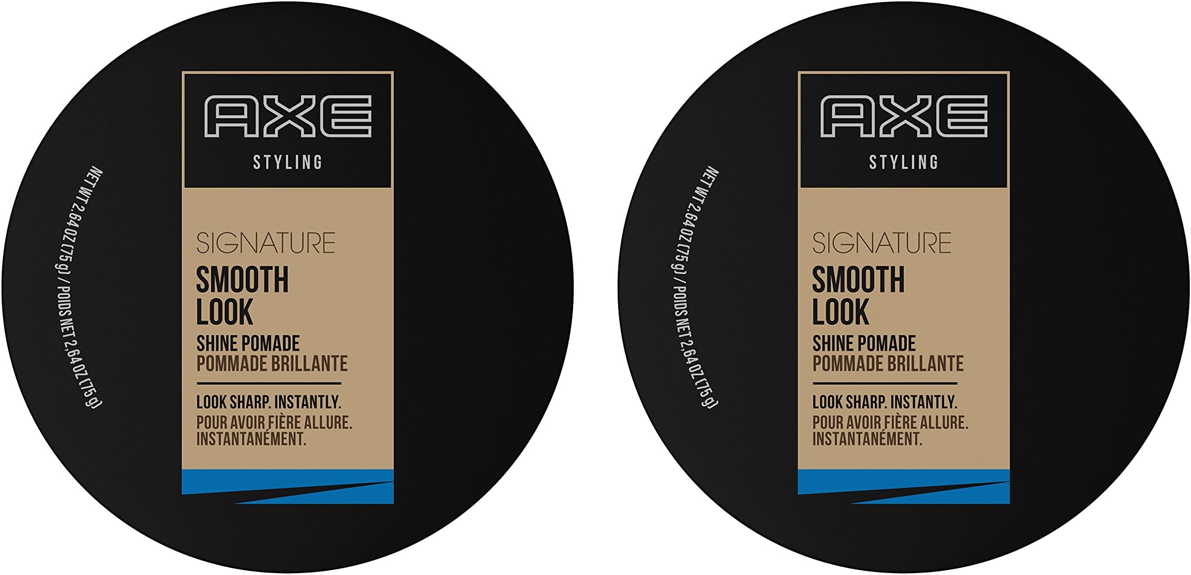 Smooth Look Hair Pomade, Shine 2.64 oz (Pack of 2)