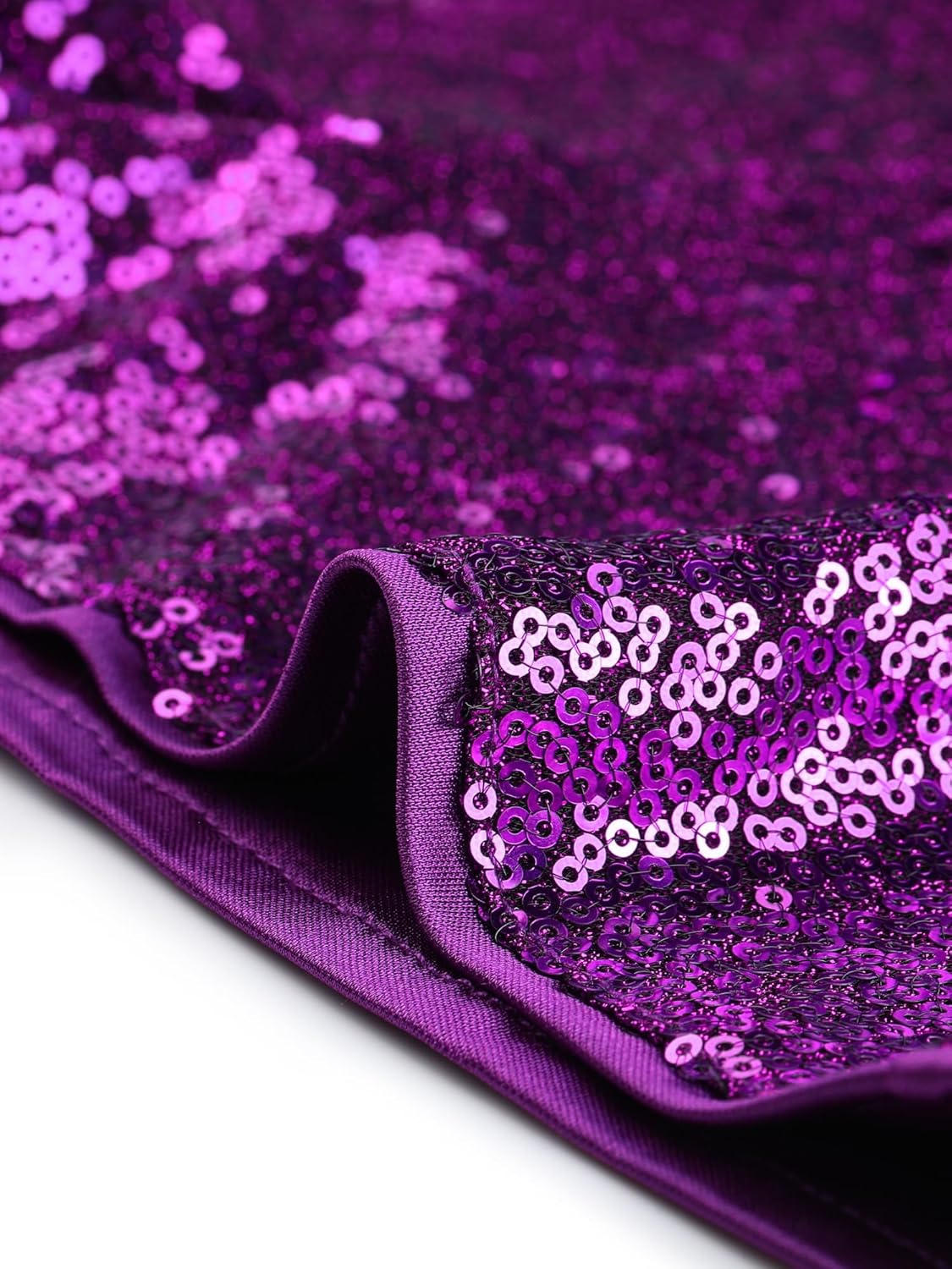 Allegra K Sequin Shorts for Women High Waist Party Night Out Concert Outfit Sparkly Mini Shorts - Image 5